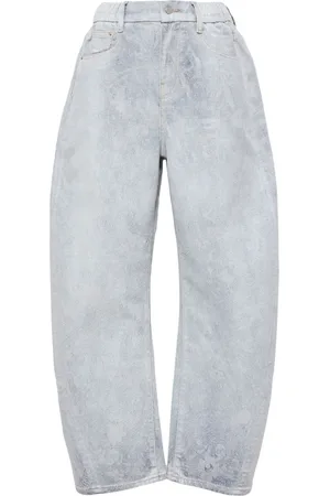 JNBY Jeans tapered con estampado gráfico