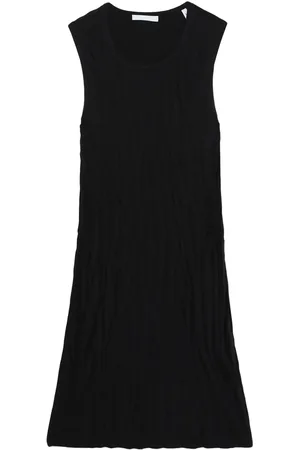 Helmut Lang Vestido corto con efecto satinado