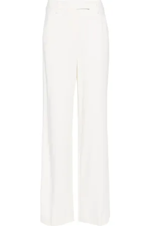 LORENA ANTONIAZZI Pantalones rectos de crepé