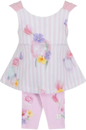 Lapin House Set de dos piezas con estampado floral