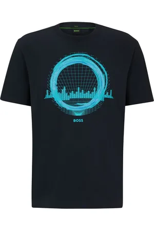 HUGO BOSS Playera con estampado gráfico