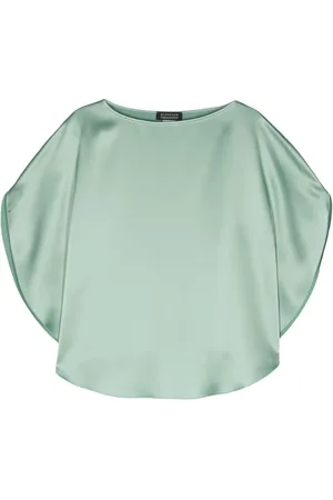 GIANLUCA CAPANNOLO Blusa satiinada con coturas