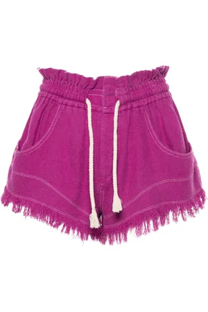 Marant Etoile Shorts de seda Talapiz