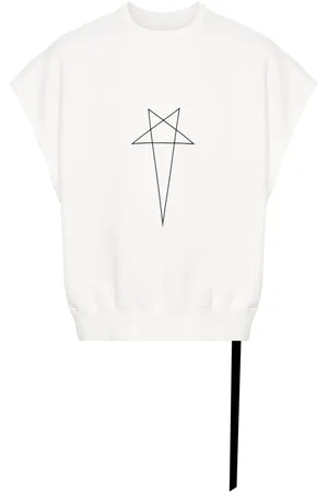Rick Owens Sudadera sin mangas con estampado gráfico