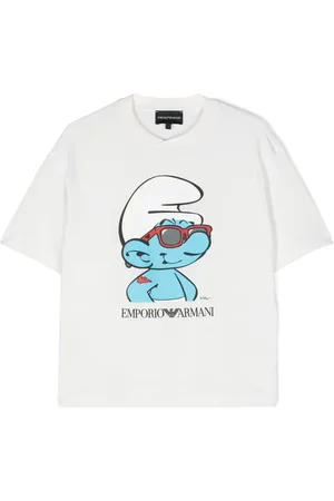 Emporio Armani Playera de x Smurfs