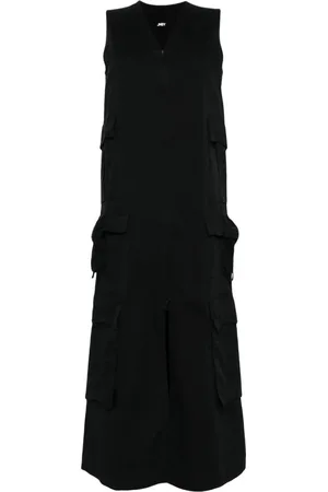JNBY Vestido midi con bolsillos cargo