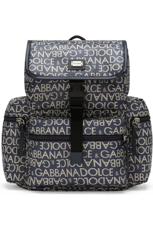 Dolce & Gabbana Mochila con logo en jacquard