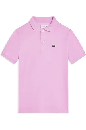 Lacoste Playera tipo polo con aplique del logo