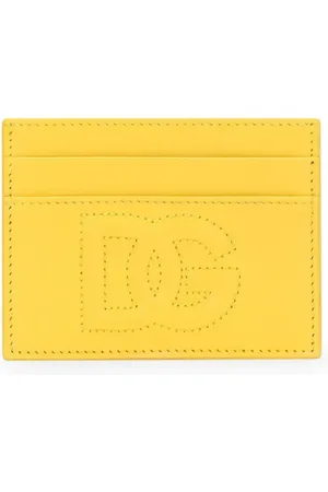 Dolce & Gabbana Tarjetero con logo DG en relieve