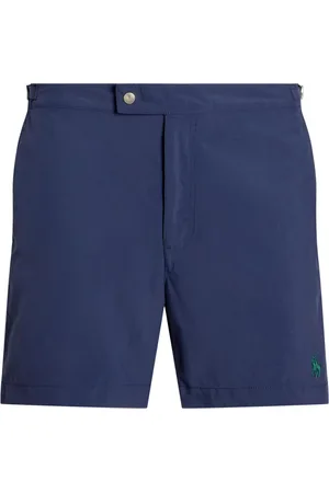 Ralph Lauren Shorts de playa Monaco con tiro medio