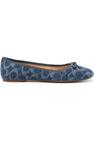 Coach Flats de mezclilla Abigail