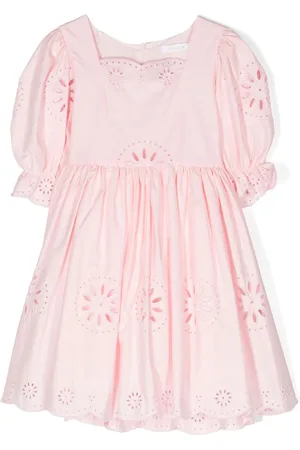 PATACHOU Vestido con bordado inglés
