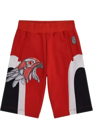 Roberto Cavalli Shorts con estampado de águila
