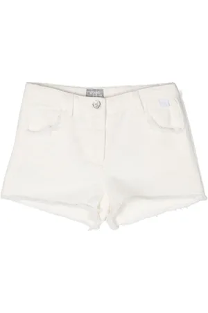 Il gufo Shorts de mezclilla deshilachados