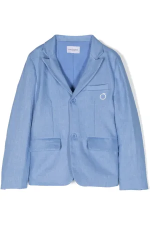 Trussardi Blazer con logo bordado