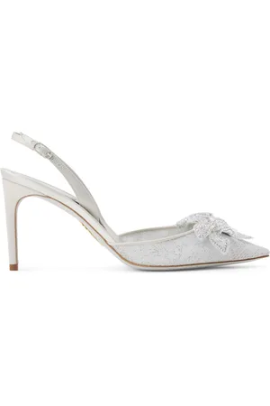 RENE CAOVILLA Zapatillas Floriane con tacón de 80mm