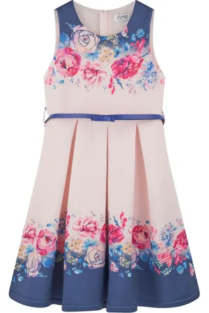 IAME Vestido con cinturón y estampado floral