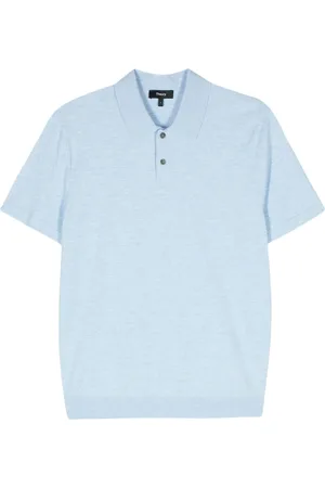 THEORY Playera tipo polo manga corta