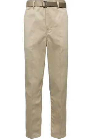 SACAI Pantalones chinos con cinturón