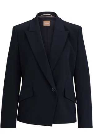 HUGO BOSS Blazer con botón descentrado