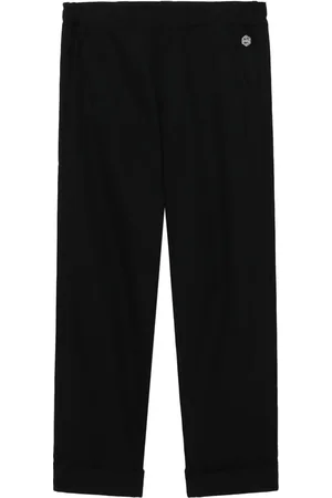 Chocoolate Pantalones rectos con dije del logo