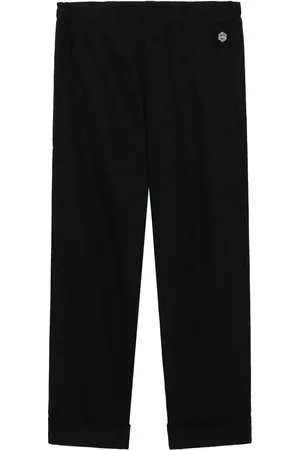 Chocoolate Pantalones rectos con dije del logo