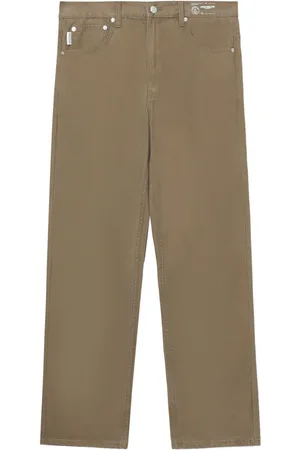 Chocoolate Pantalones rectos con tiro medio