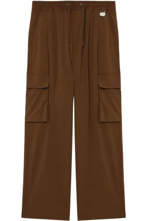 Chocoolate Pantalones cargo con diseño recto