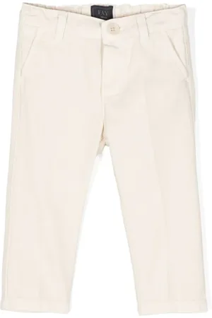FAY Pantalones con logo bordado