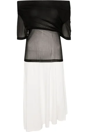 Maison Margiela Diseño midi a capas