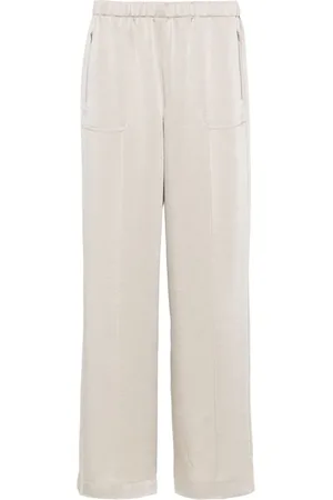 Vince Pantalones anchos con efecto satinado