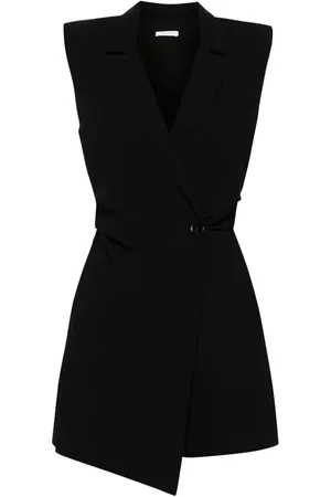 Patrizia Pepe Jumpsuit de crepé con doble botonadura