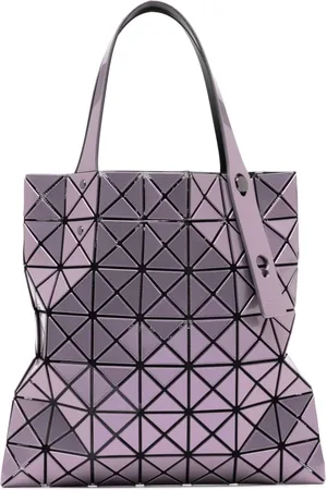 Issey Miyake Prism metallic-finish tote bag