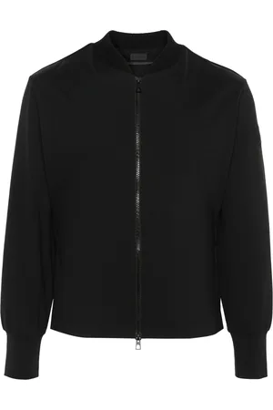 Moncler Chamarra bomber con aplique del logo