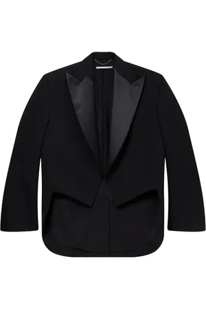 Stella McCartney Blazer de esmoquin corto
