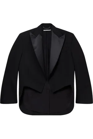 Stella McCartney Blazer de esmoquin corto