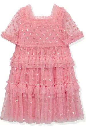 Needle & Thread Vestido de tul con motivo de lunares