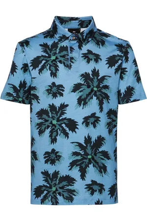 Paul Smith Playera tipo polo con estampado floral