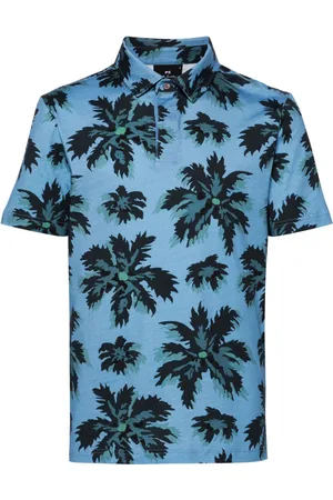 Paul Smith Playera tipo polo con estampado floral