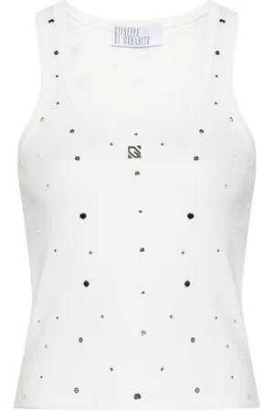 GIUSEPPE DI MORABITO Camiseta con detalles de cristal