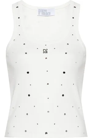 GIUSEPPE DI MORABITO Camiseta con detalles de cristal