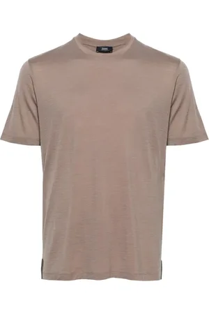HERNO Playera con cuello redondo