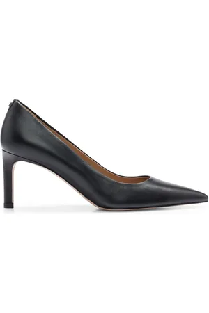 HUGO BOSS Zapatillas con puntera en punta y tacón de 70mm