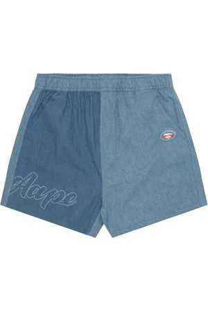 A Bathing Ape Shorts deportivos con diseño color block
