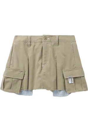 Musium Div. Skorts con pinzas