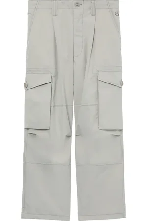Chocoolate Pantalones cargo con diseño recto
