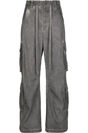 Dolce & Gabbana Pantalones cargo con diseño ancho
