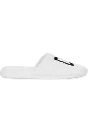 Dolce & Gabbana Slippers con logo bordado