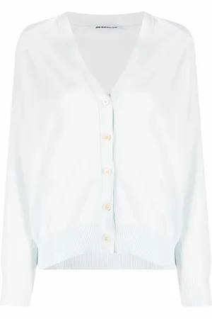 Jil Sander Cárdigan con cuello en V
