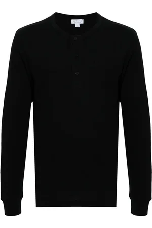 Sunspel Playera con efecto gofrado